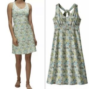 Patagonia Floral Dress - Blue and Green